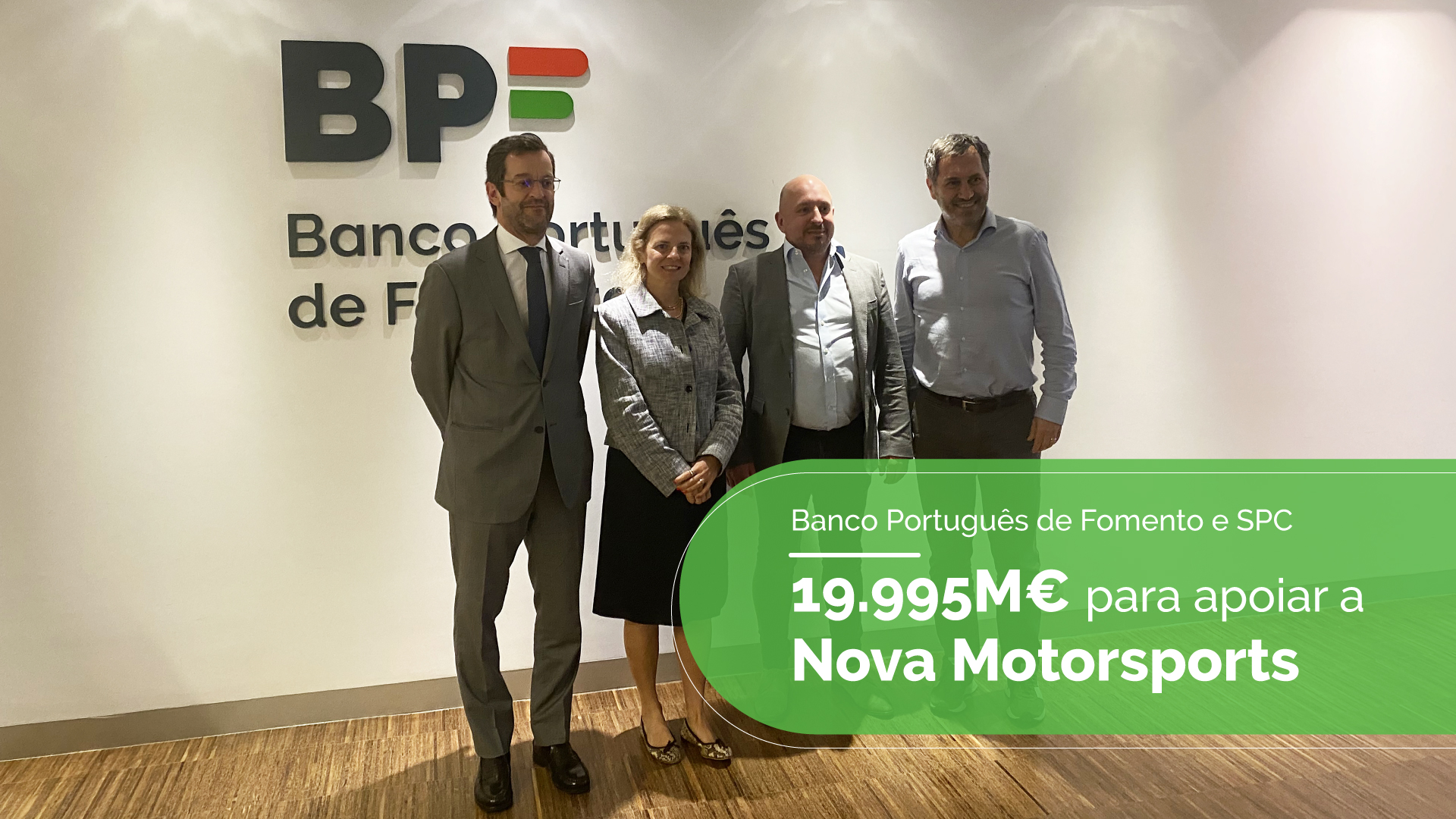 BPF apoia a Nova Motorsports através do Programa Deal-by-Deal do Fundo de Capitalização e Resiliência