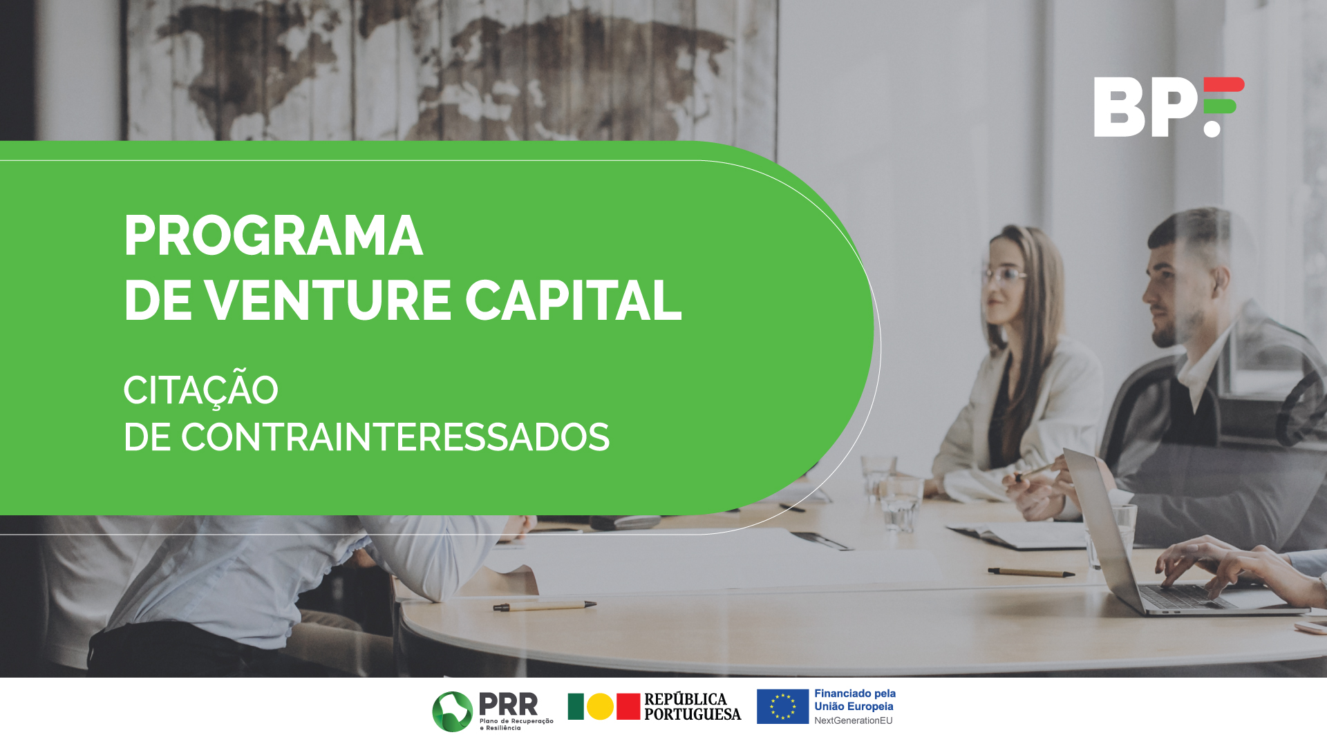 Programa Venture Capital - Citação de contrainteressados